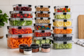 56-Piece Airtight Food Storage Container Set